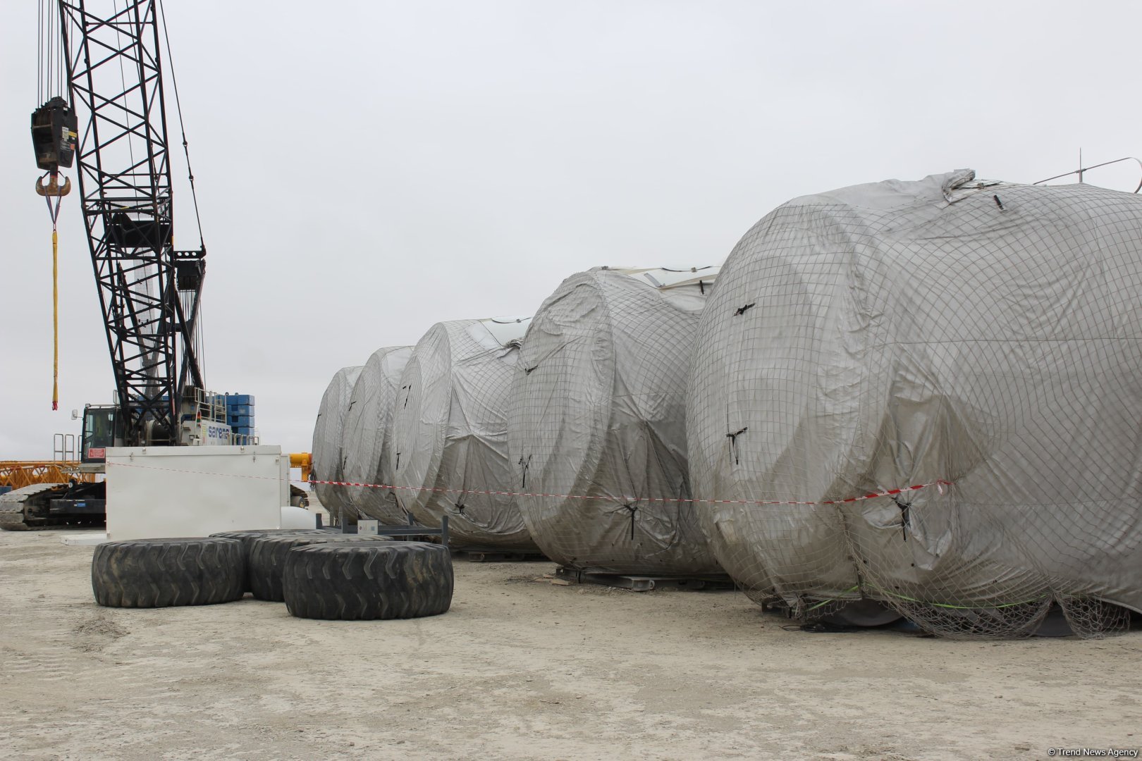 Azerbaijan's Khizi-Absheron WPP moving at breakneck pace (PHOTO)