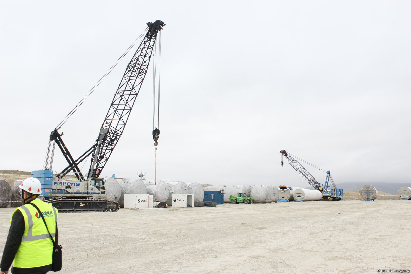 Azerbaijan's Khizi-Absheron WPP moving at breakneck pace (PHOTO)
