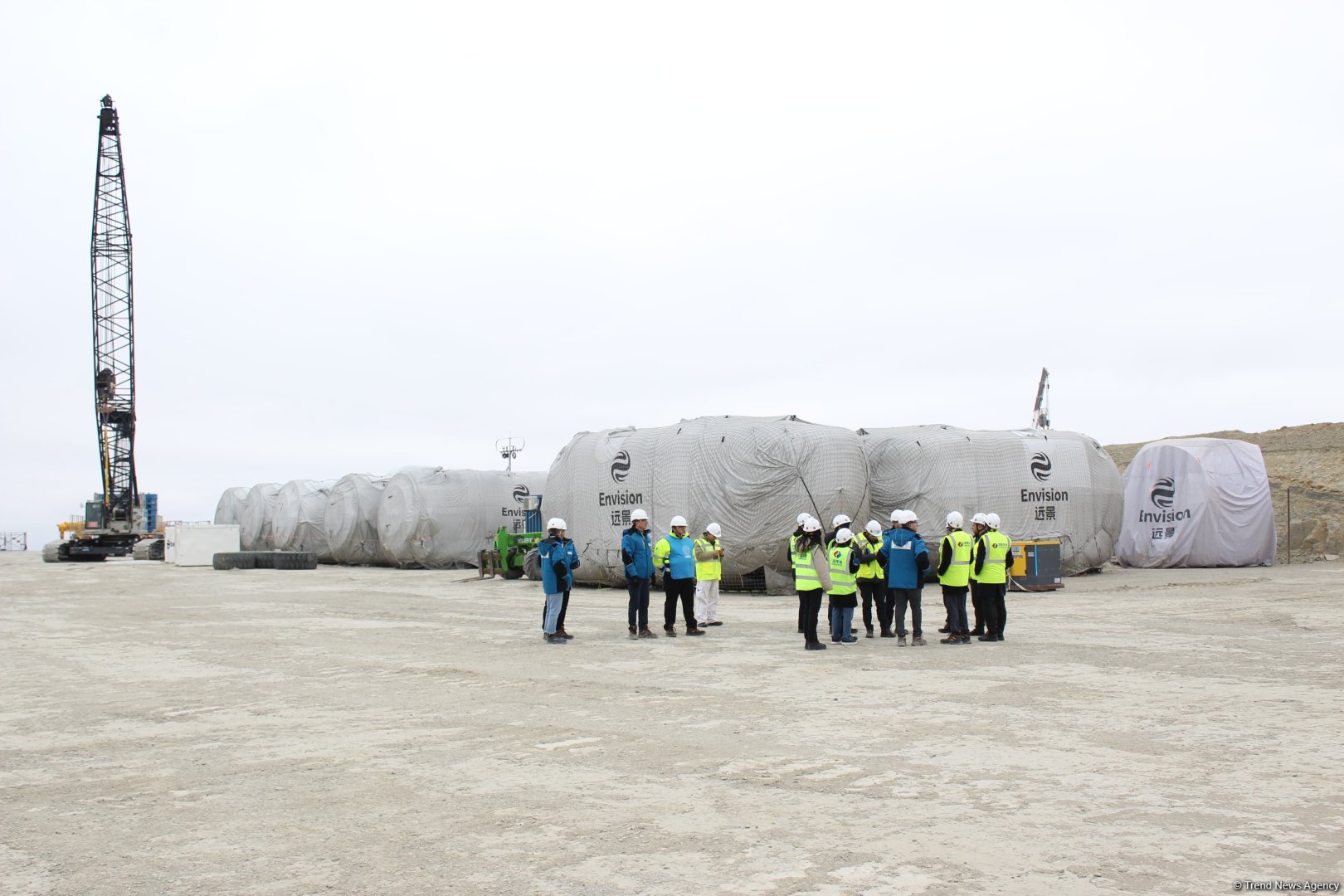 Azerbaijan's Khizi-Absheron WPP moving at breakneck pace (PHOTO)
