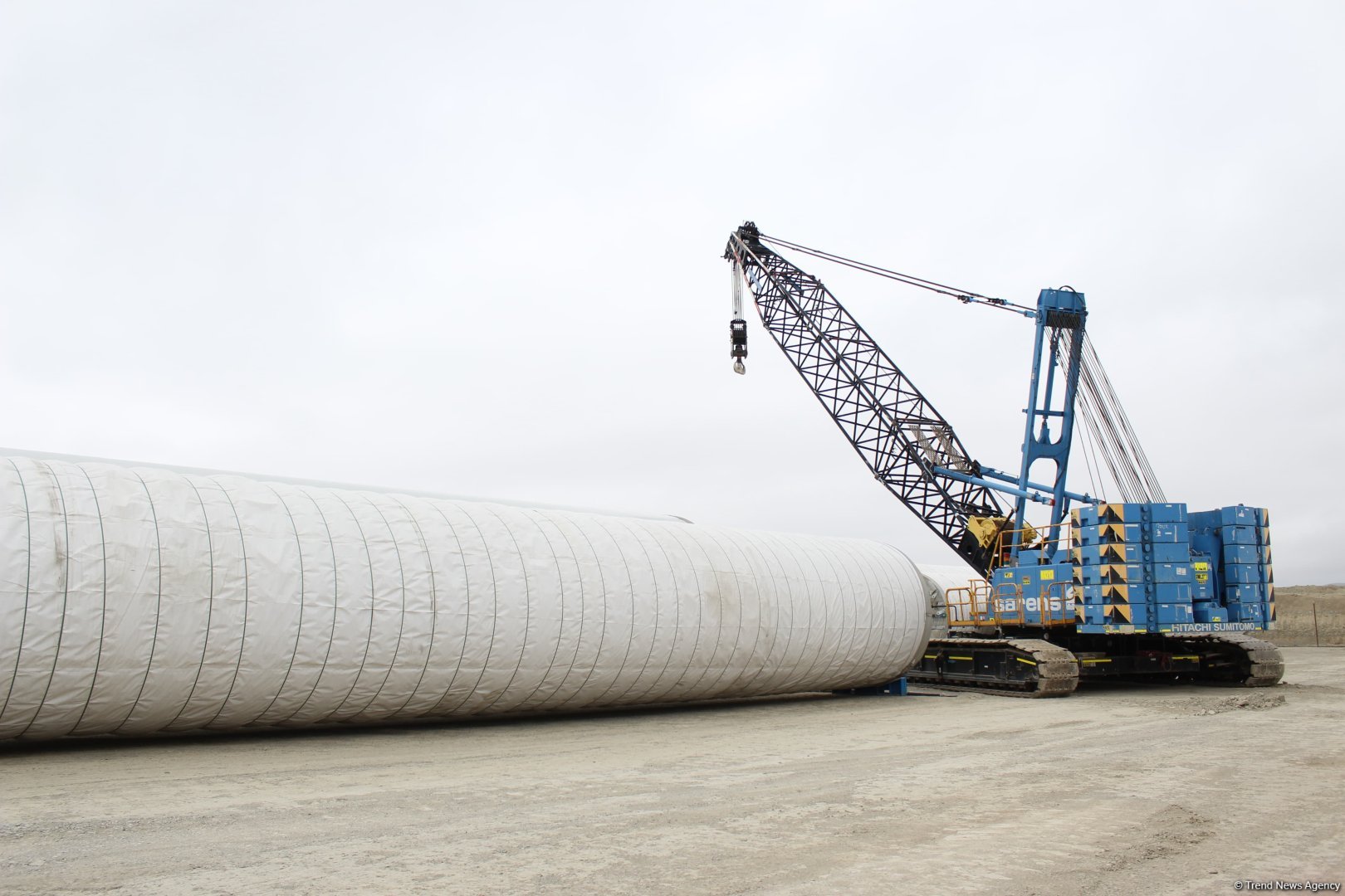 Azerbaijan's Khizi-Absheron WPP moving at breakneck pace (PHOTO)