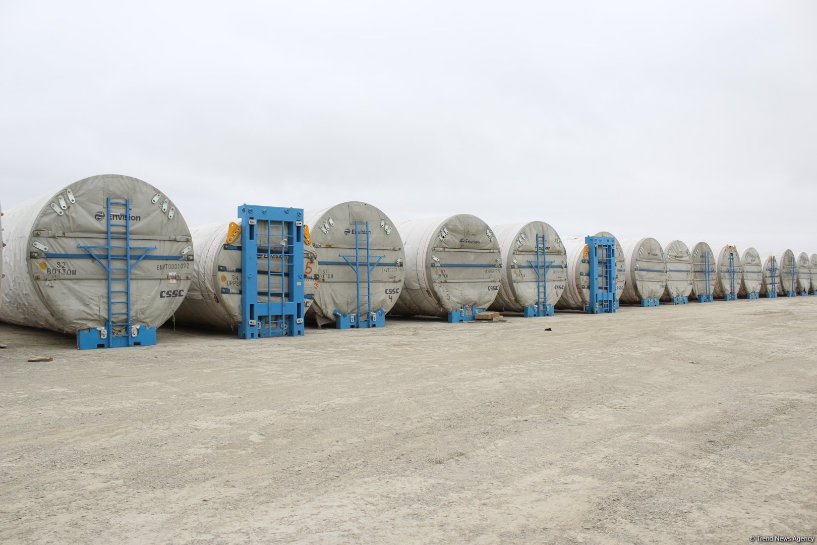 Azerbaijan's Khizi-Absheron WPP moving at breakneck pace (PHOTO)