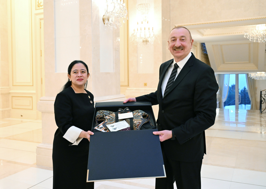 President Ilham Aliyev receives Speaker of House of Representatives of Indonesia (PHOTO/VIDEO)