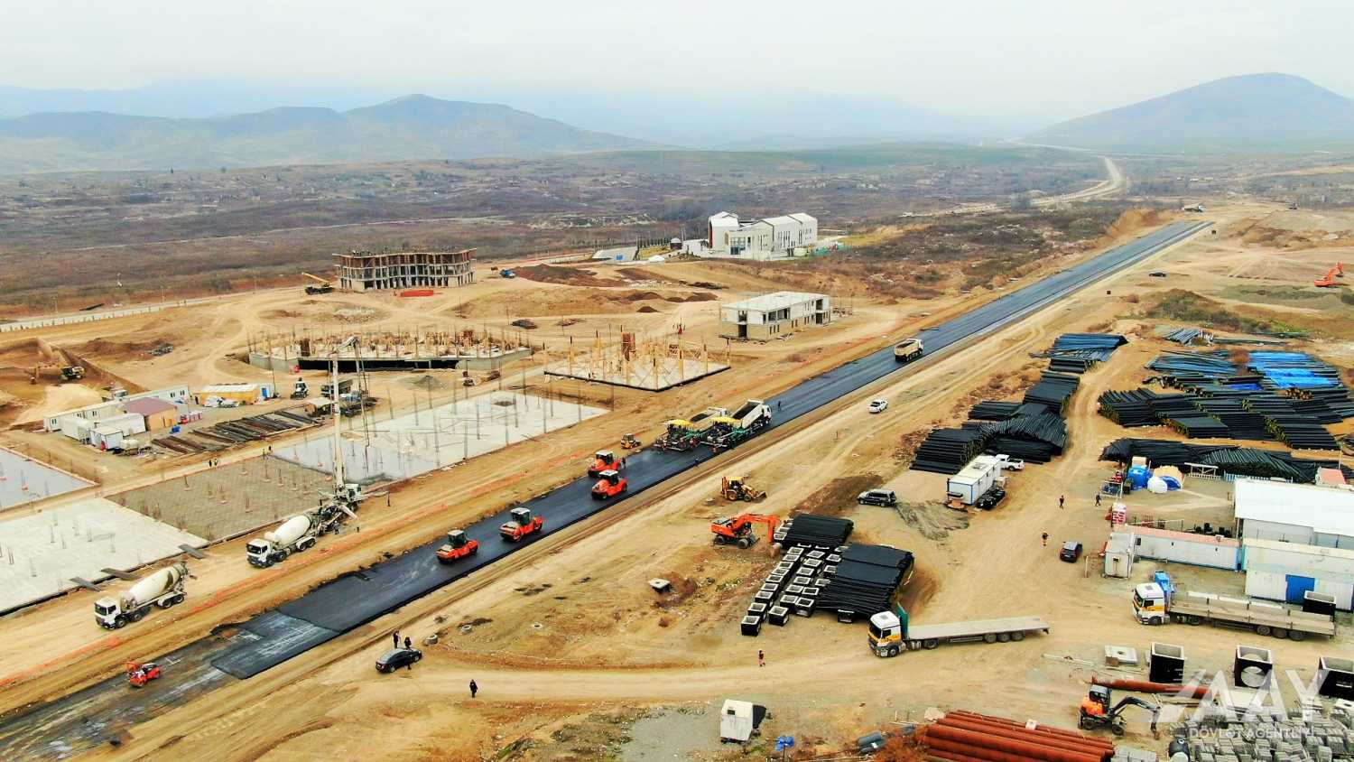 Azerbaijan accents quick, sound building of its Fuzuli city's internal roads (PHOTO/VIDEO)