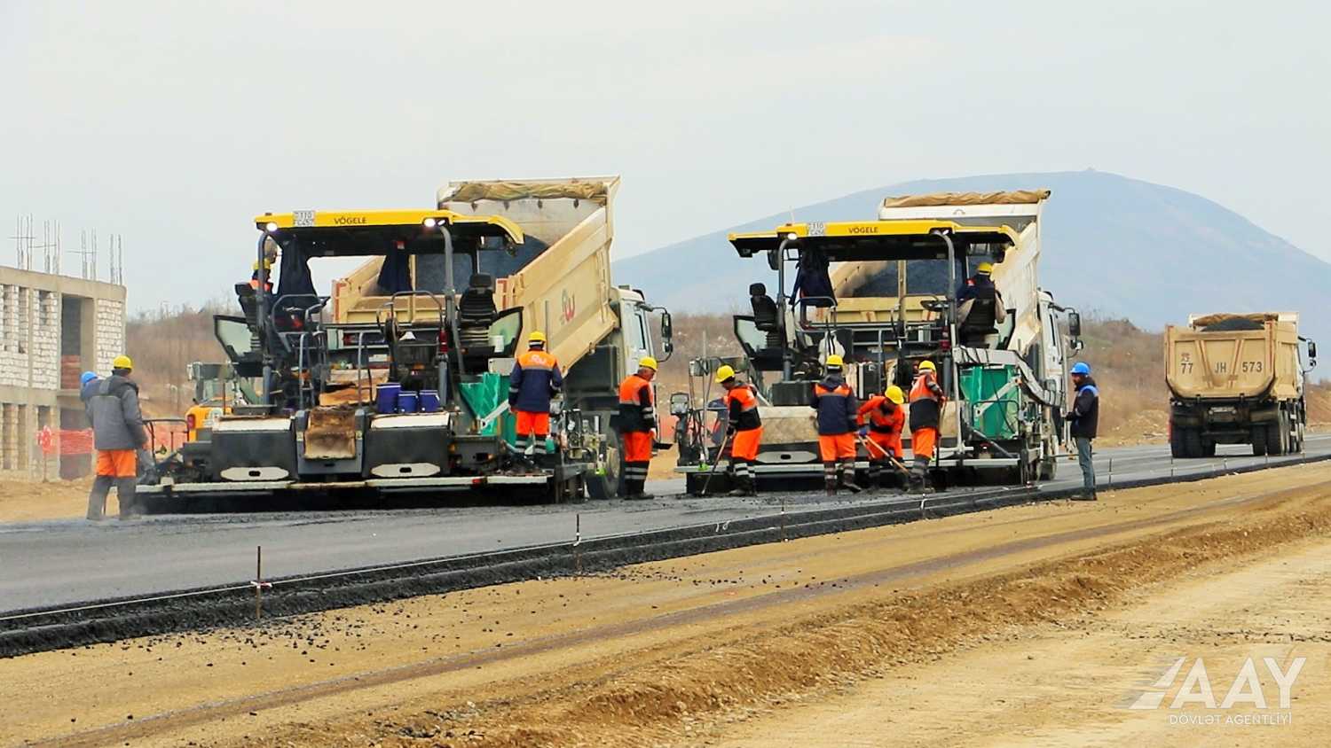 Azerbaijan accents quick, sound building of its Fuzuli city's internal roads (PHOTO/VIDEO)