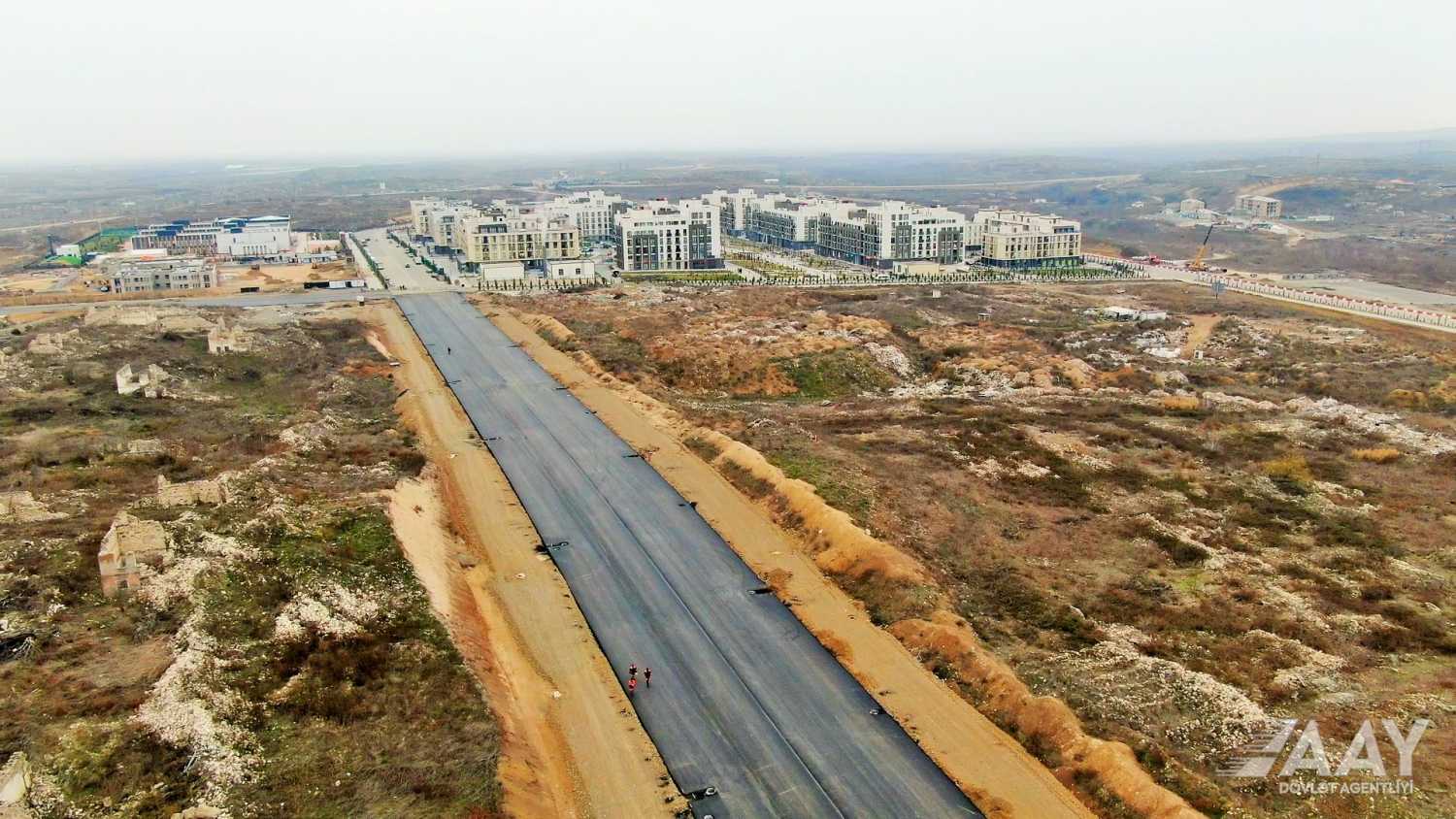 Azerbaijan accents quick, sound building of its Fuzuli city's internal roads (PHOTO/VIDEO)