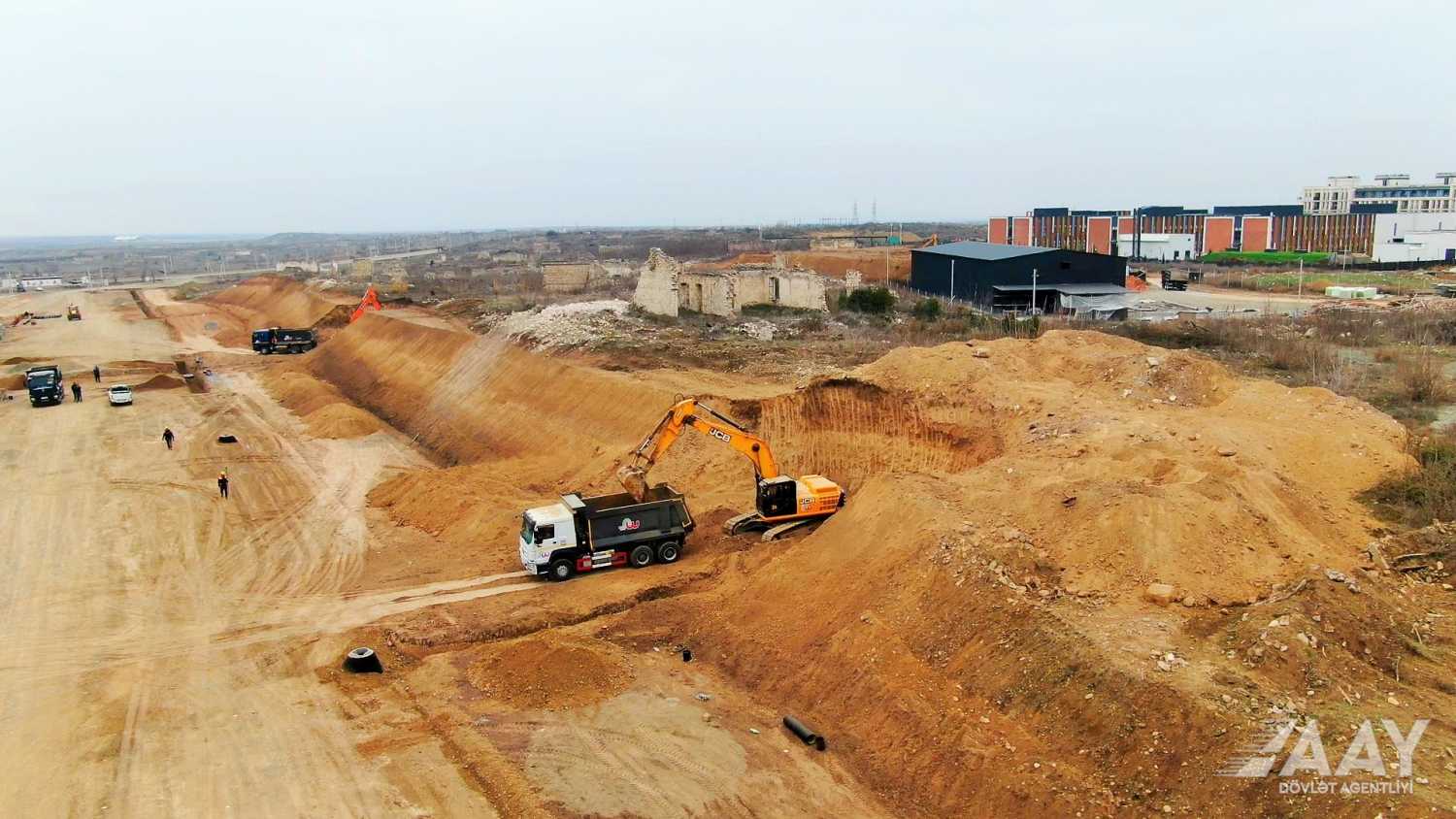 Azerbaijan accents quick, sound building of its Fuzuli city's internal roads (PHOTO/VIDEO)