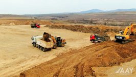 Azerbaijan accents quick, sound building of its Fuzuli city's internal roads (PHOTO/VIDEO)