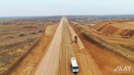 Azerbaijan accents quick, sound building of its Fuzuli city's internal roads (PHOTO/VIDEO)