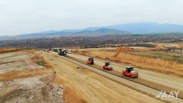 Azerbaijan accents quick, sound building of its Fuzuli city's internal roads (PHOTO/VIDEO)