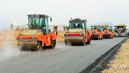 Azerbaijan accents quick, sound building of its Fuzuli city's internal roads (PHOTO/VIDEO)