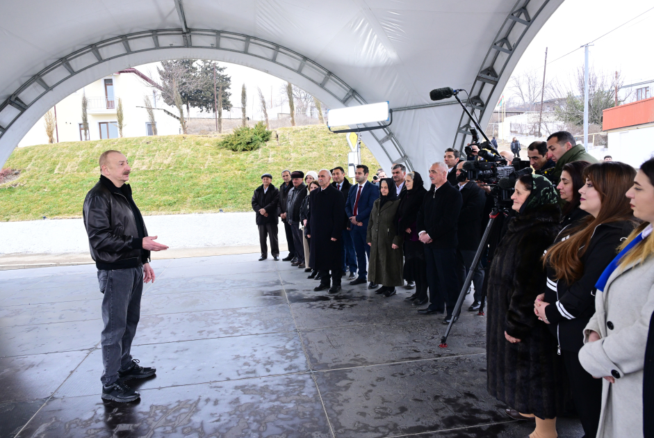 Entire Karabakh region and East Zangezur region are reviving, and we see this clearly every day - President Ilham Aliyev