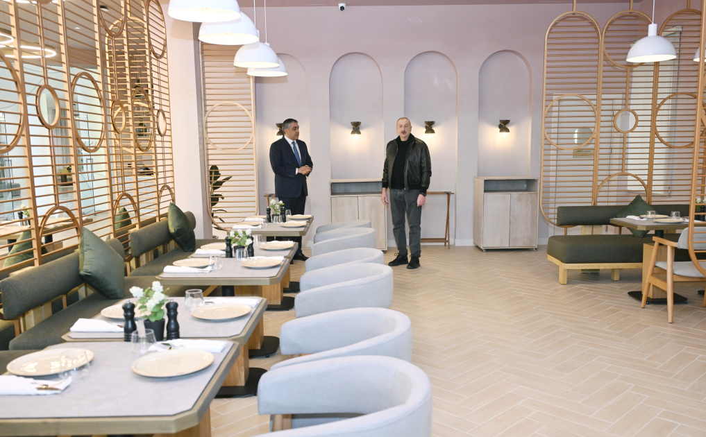 President Ilham Aliyev attends opening of Bulud Hotel in Khankendi (PHOTO/VIDEO)