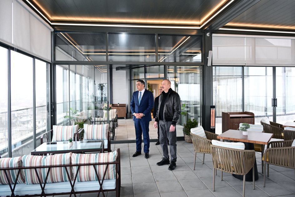 President Ilham Aliyev attends opening of Bulud Hotel in Khankendi (PHOTO/VIDEO)