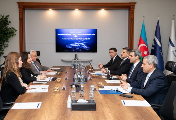 Azerbaijan, ADB strategize Sumgayit-Yalama railway modernization (PHOTO)