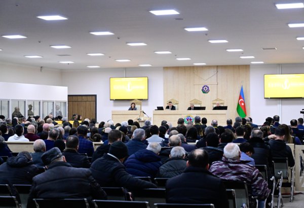 Trial of Armenians cited anti-peace and humanity delicts, war and other grave crimes goes on