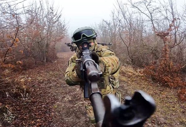 Azerbaijani Armed Forces conduct naval infantry training exercises (VIDEO)