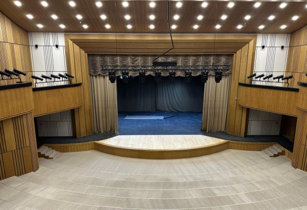 Azerbaijan’s Aghdam Mugham Center nears completion of amphitheater for cultural events