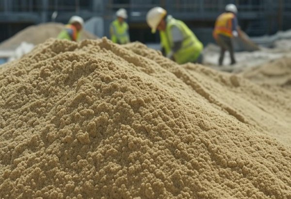 Azerbaijan’s construction sand output soars in 1Q2025