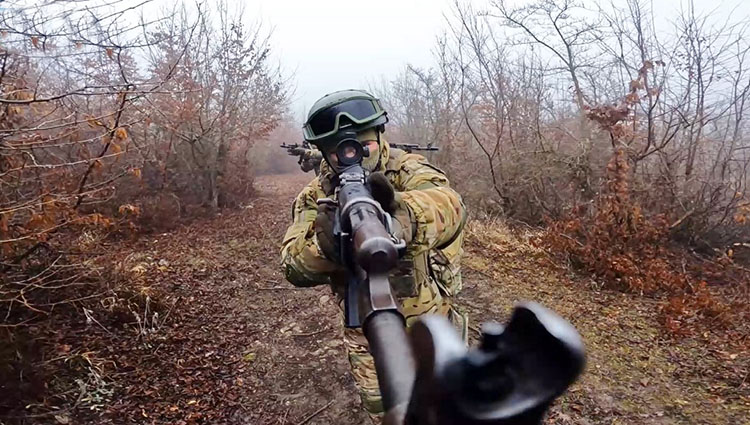 Azerbaijani Armed Forces conduct naval infantry training exercises (VIDEO)