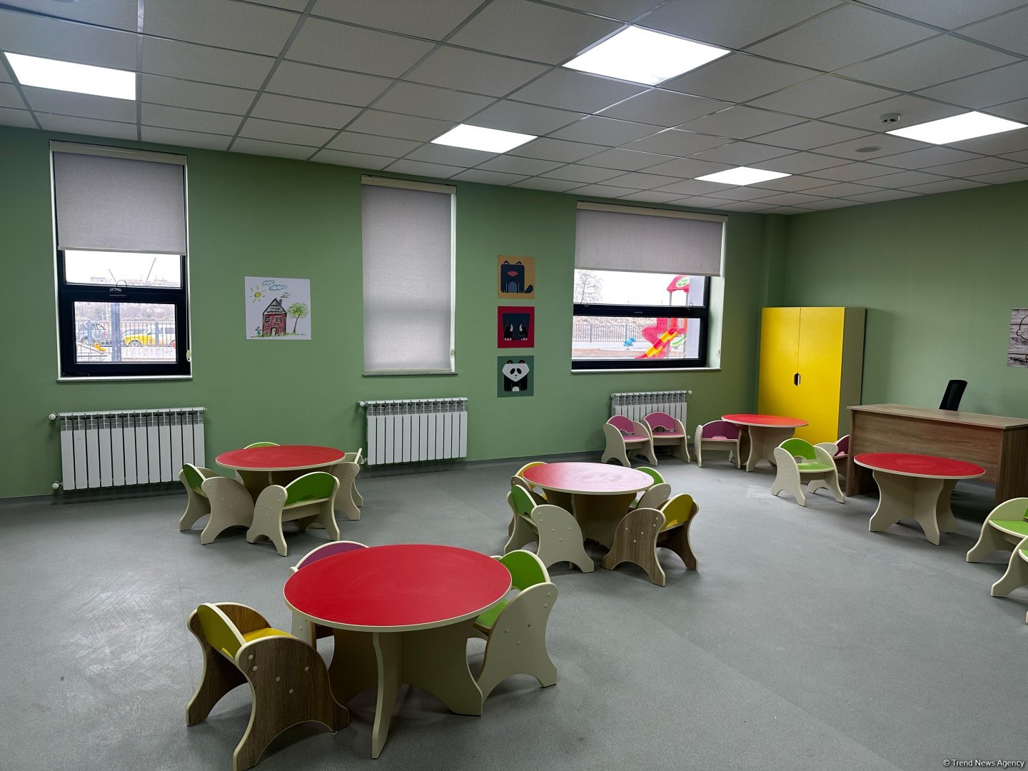 Azerbaijan's Aghdam city nears completion of new school and kindergarten projects (PHOTO)