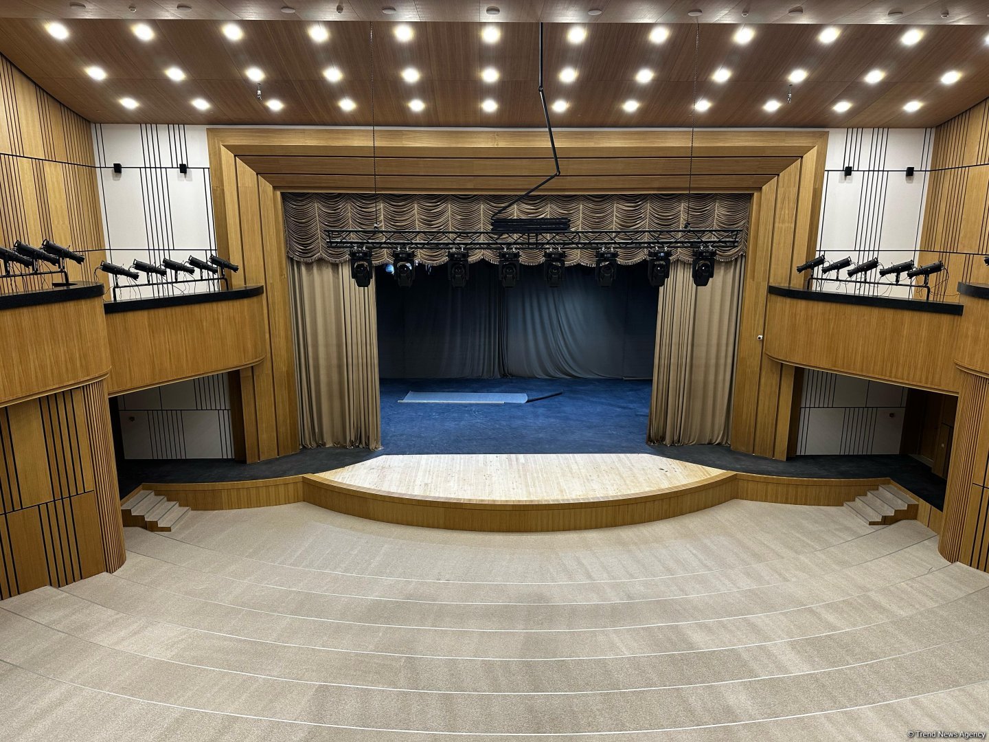 Azerbaijan’s Aghdam Mugham Center nears completion of amphitheater for cultural events