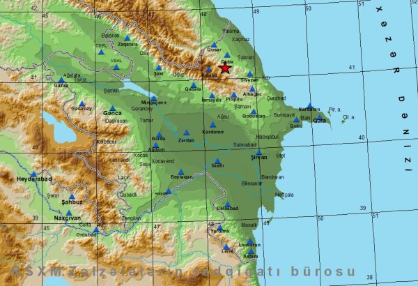 Earthquake hits Azerbaijan