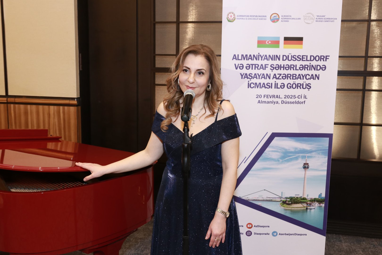 Azerbaijani diaspora holds meeting in Dusseldorf and nearby cities (PHOTO)