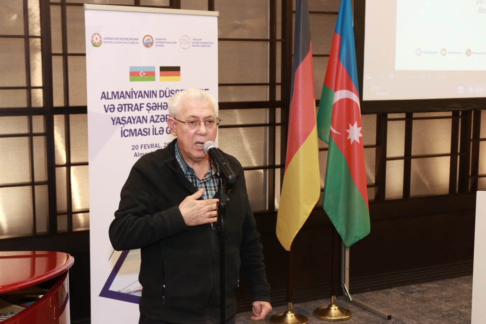 Azerbaijani diaspora holds meeting in Dusseldorf and nearby cities (PHOTO)