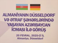 Azerbaijani diaspora holds meeting in Dusseldorf and nearby cities (PHOTO)