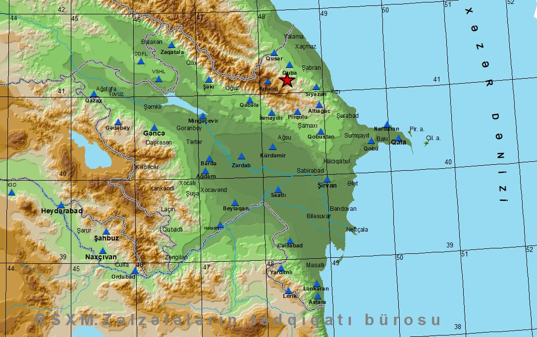 Earthquake hits Azerbaijan