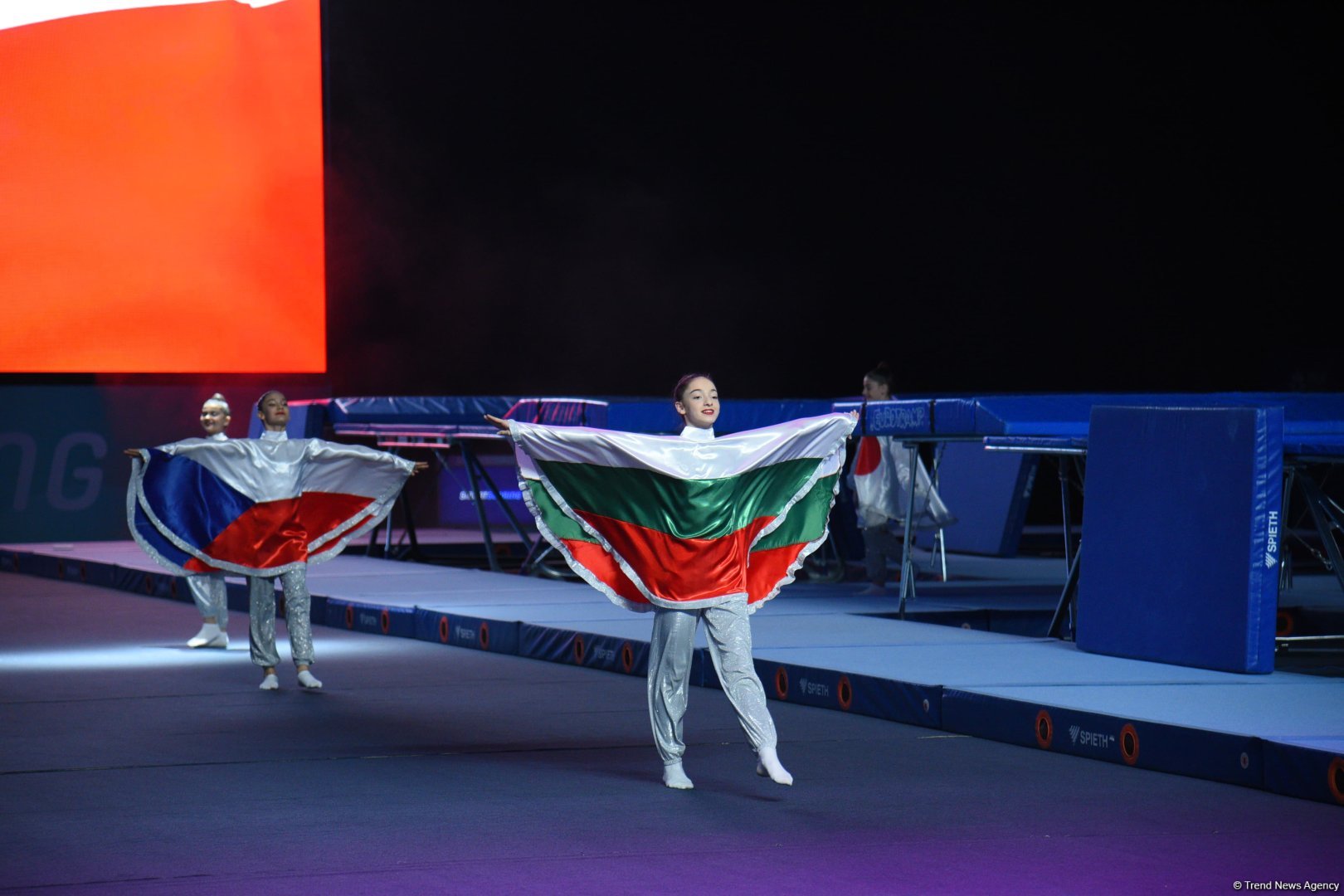 Opening ceremony of Trampoline and Tumbling World Cup held in Baku (PHOTO)