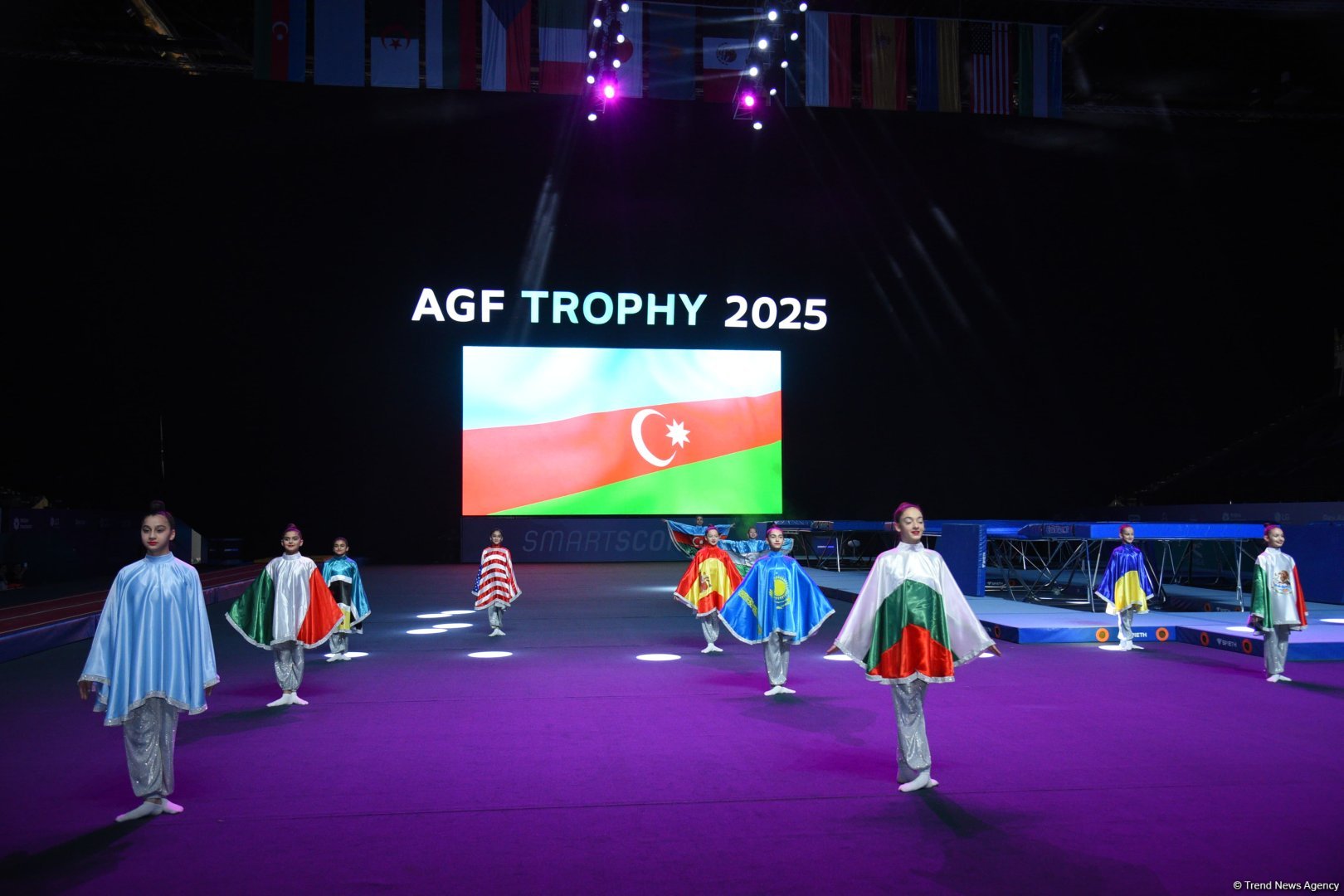 Opening ceremony of Trampoline and Tumbling World Cup held in Baku (PHOTO)