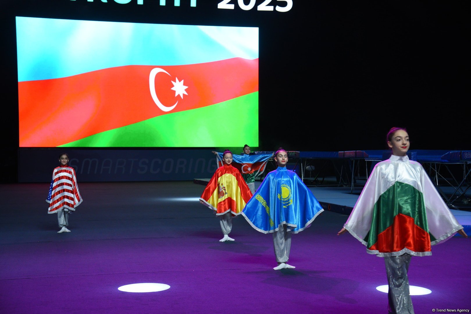 Opening ceremony of Trampoline and Tumbling World Cup held in Baku (PHOTO)
