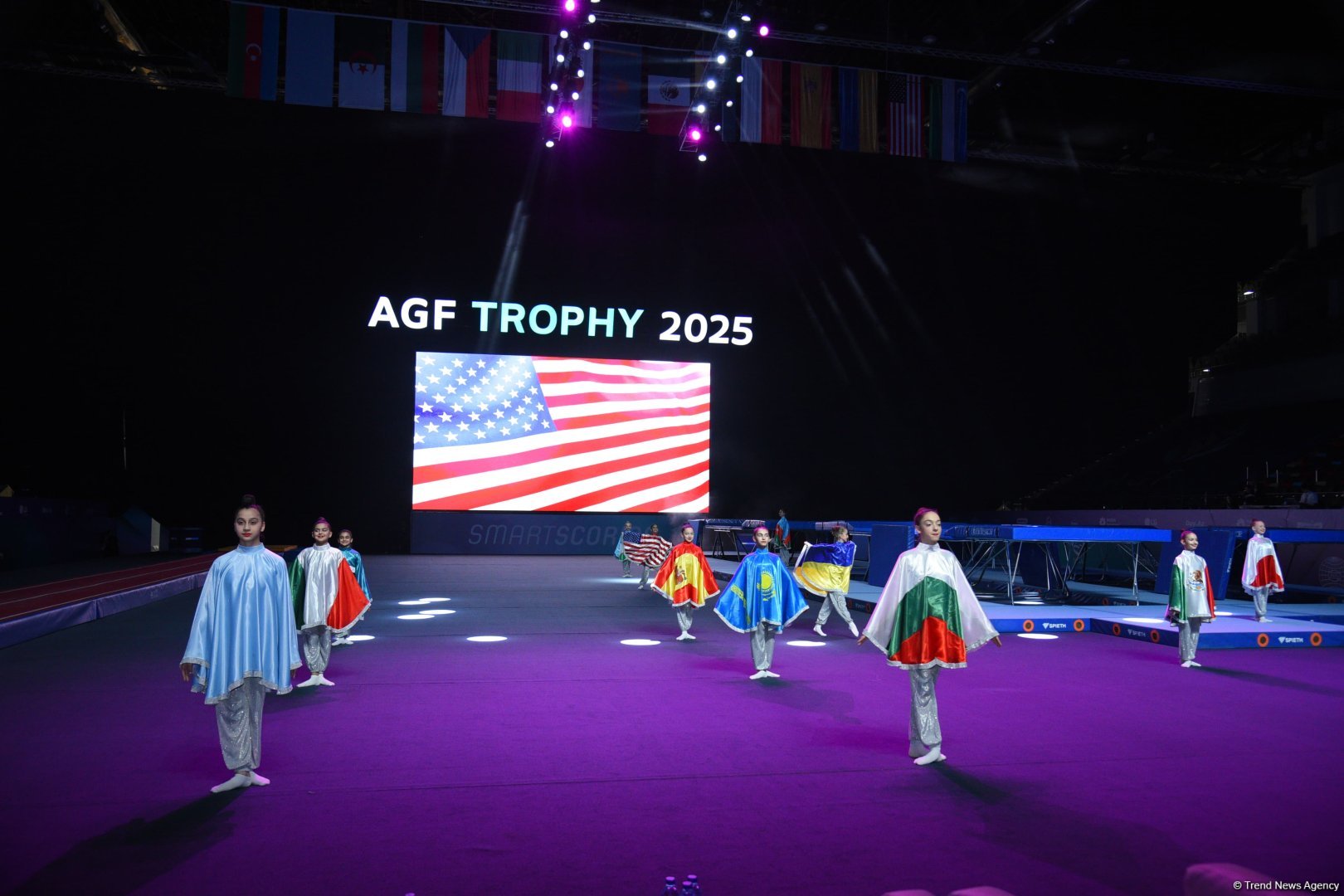 Opening ceremony of Trampoline and Tumbling World Cup held in Baku (PHOTO)