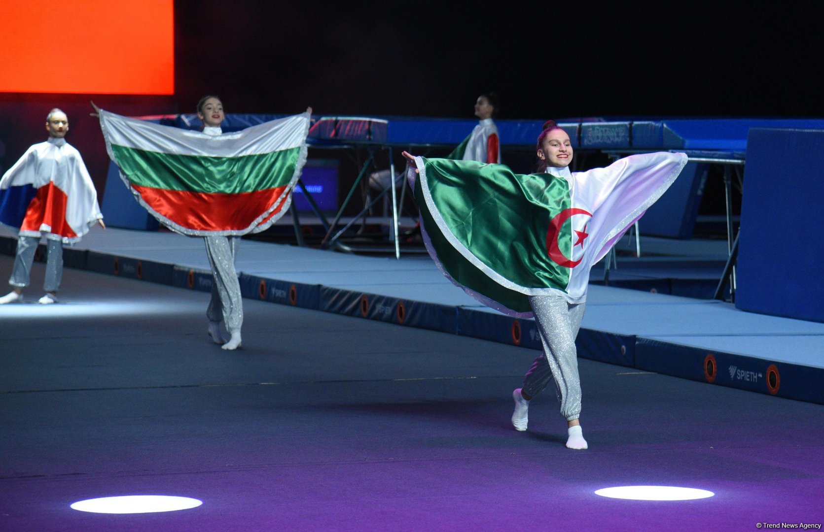 Opening ceremony of Trampoline and Tumbling World Cup held in Baku (PHOTO)