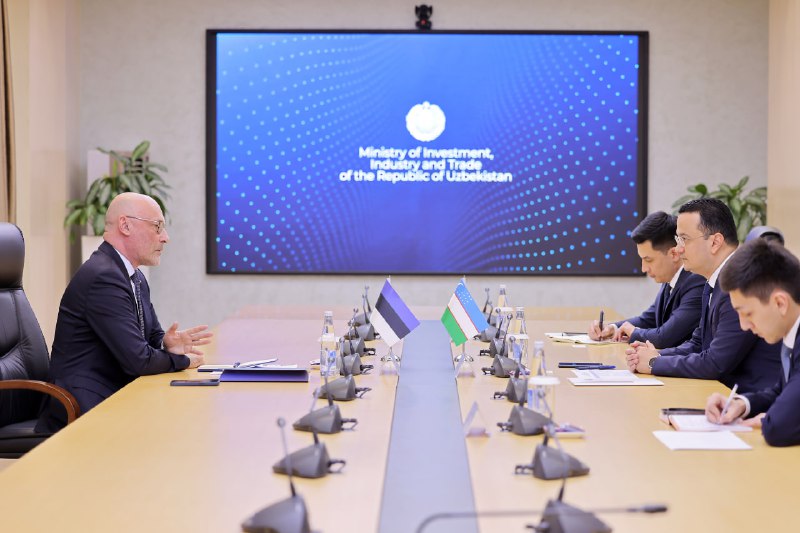 Uzbekistan, Estonia discuss expanding export routes via ports