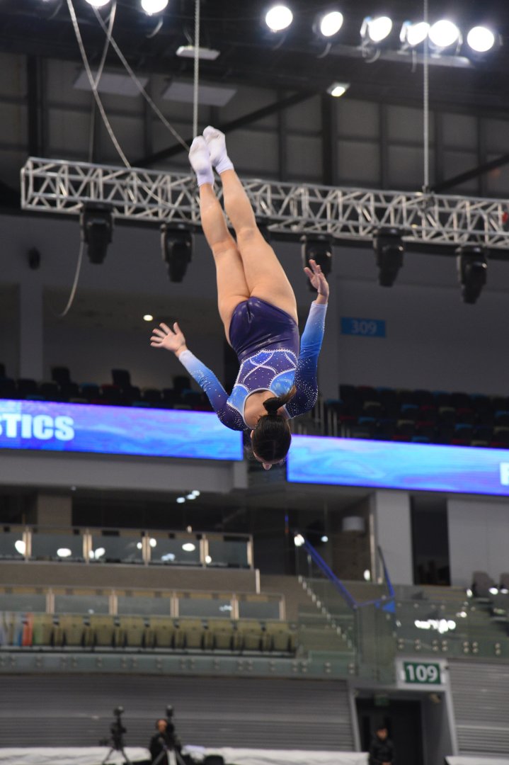 Final stage of trampoline and tumbling World Cup kicks off in Baku (PHOTO)