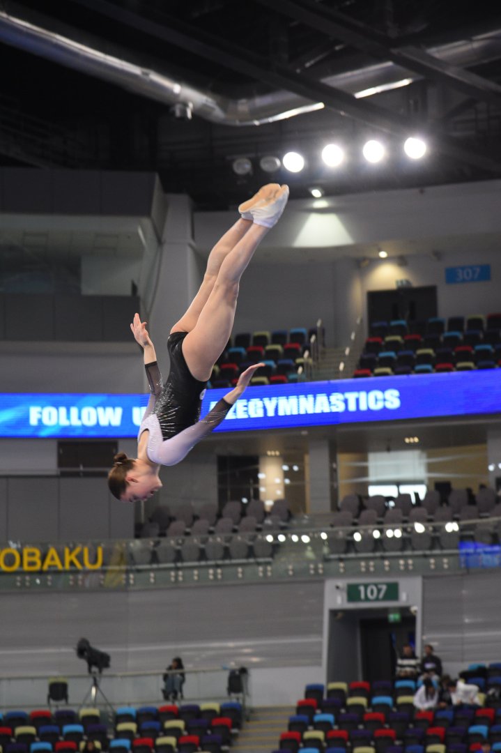 Final stage of trampoline and tumbling World Cup kicks off in Baku (PHOTO)
