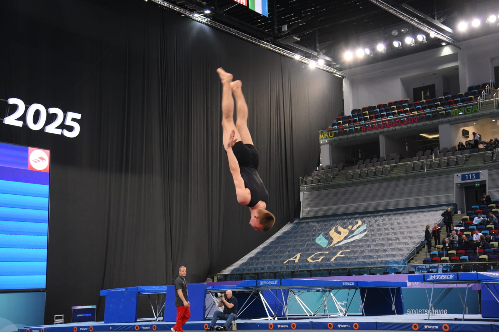 Final stage of trampoline and tumbling World Cup kicks off in Baku (PHOTO)