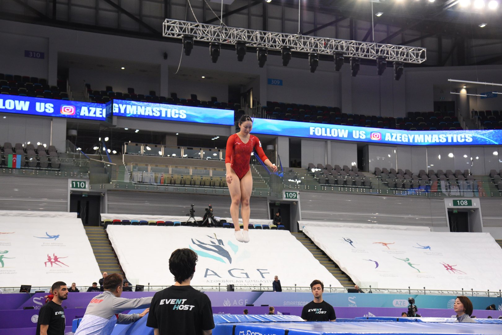 Final stage of trampoline and tumbling World Cup kicks off in Baku (PHOTO)