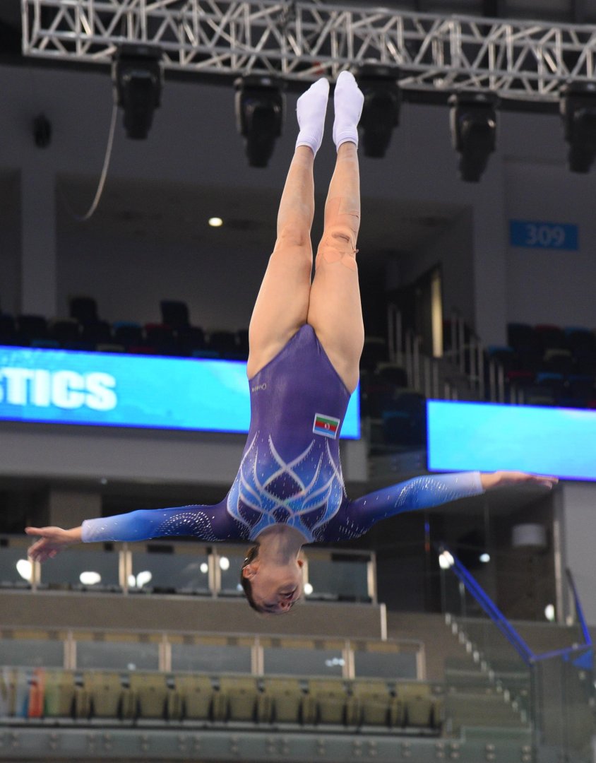 Final stage of trampoline and tumbling World Cup kicks off in Baku (PHOTO)