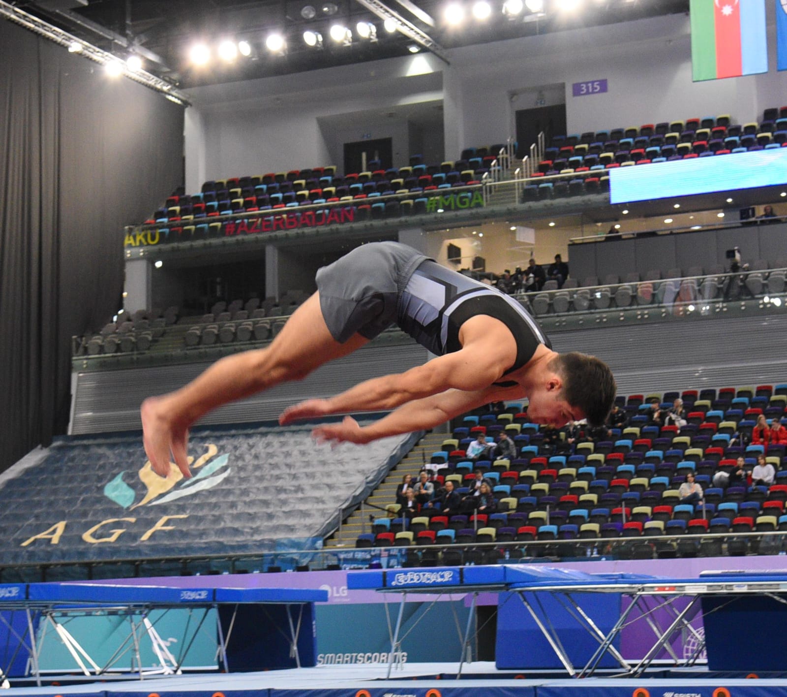 Final stage of trampoline and tumbling World Cup kicks off in Baku (PHOTO)