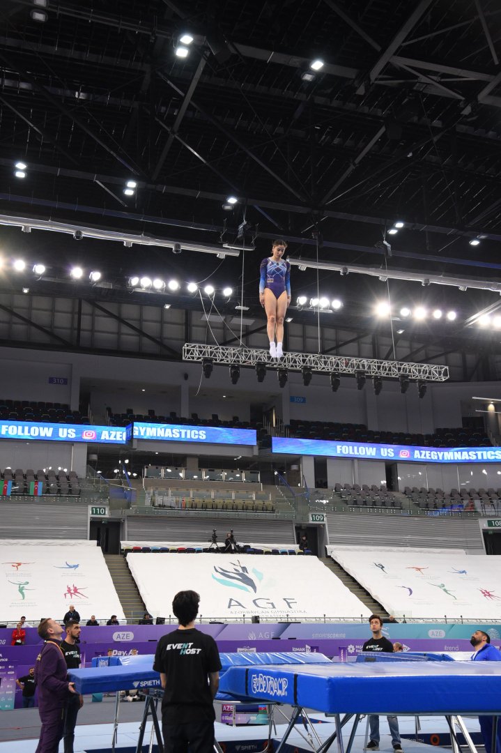 Final stage of trampoline and tumbling World Cup kicks off in Baku (PHOTO)