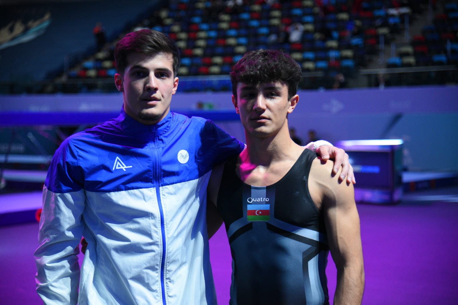 Azerbaijani gymnasts winning gold and silver at World Cup (PHOTO)