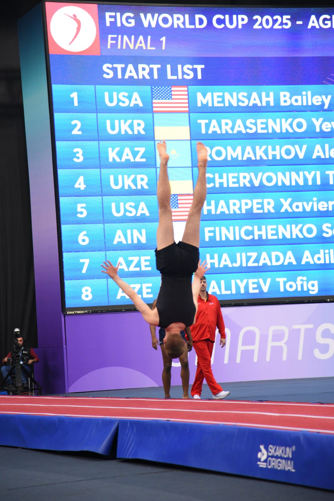 Final stage of trampoline and tumbling World Cup kicks off in Baku (PHOTO)