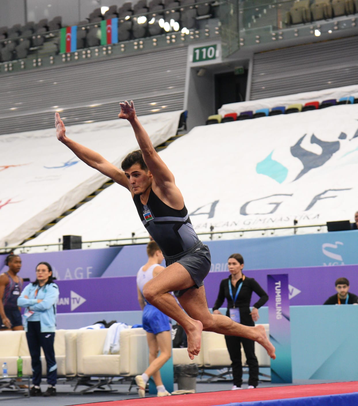 Final stage of trampoline and tumbling World Cup kicks off in Baku (PHOTO)