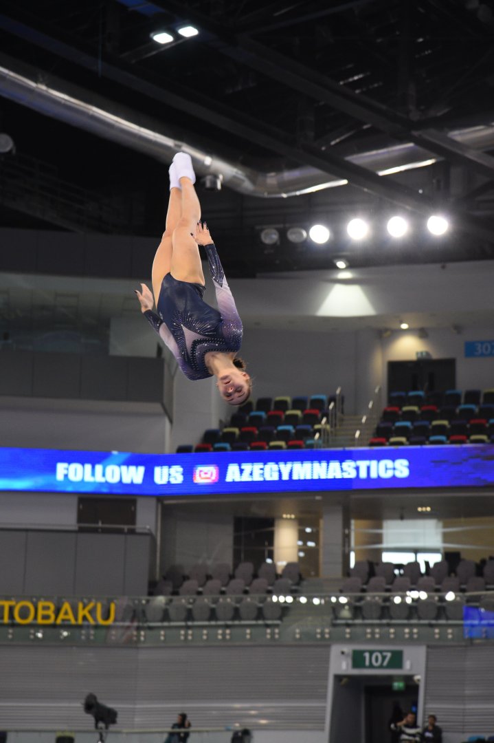 Final stage of trampoline and tumbling World Cup kicks off in Baku (PHOTO)