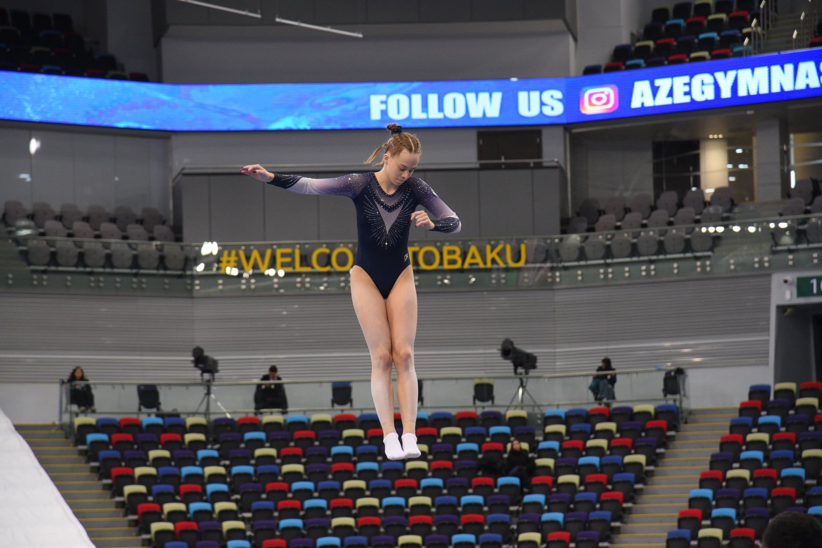 Final stage of trampoline and tumbling World Cup kicks off in Baku (PHOTO)