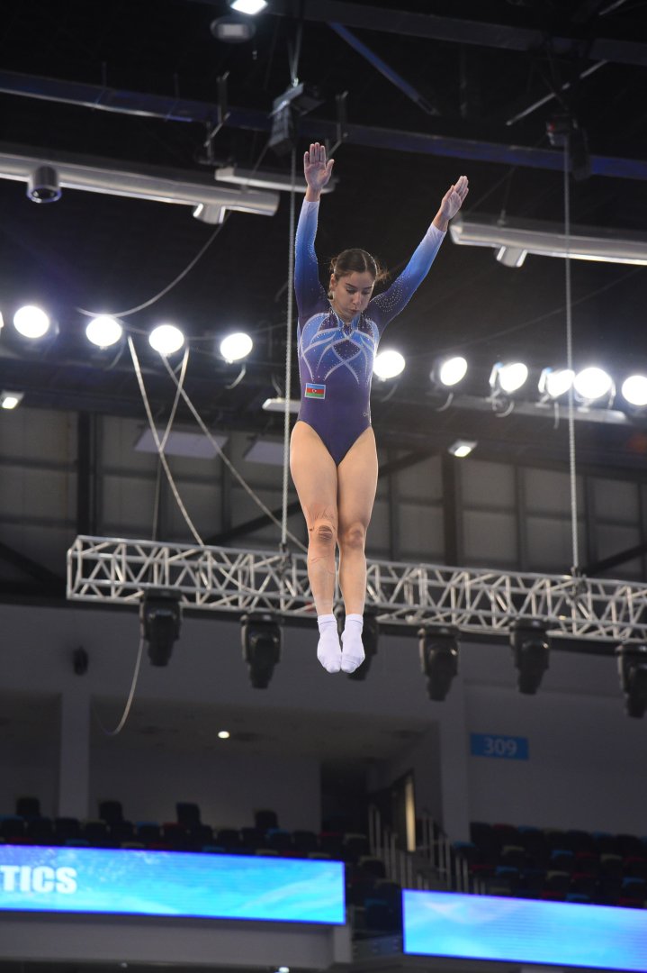 Final stage of trampoline and tumbling World Cup kicks off in Baku (PHOTO)