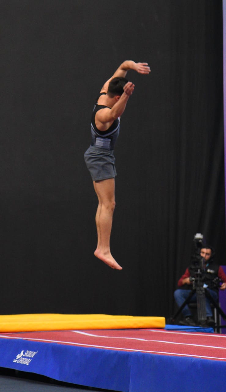 Final stage of trampoline and tumbling World Cup kicks off in Baku (PHOTO)